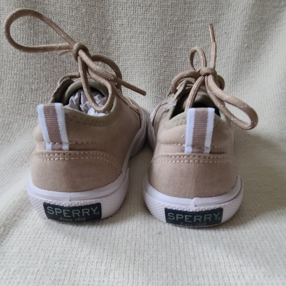 Youth Sperry canvas loafers size 12.5 - Picture 3 of 7